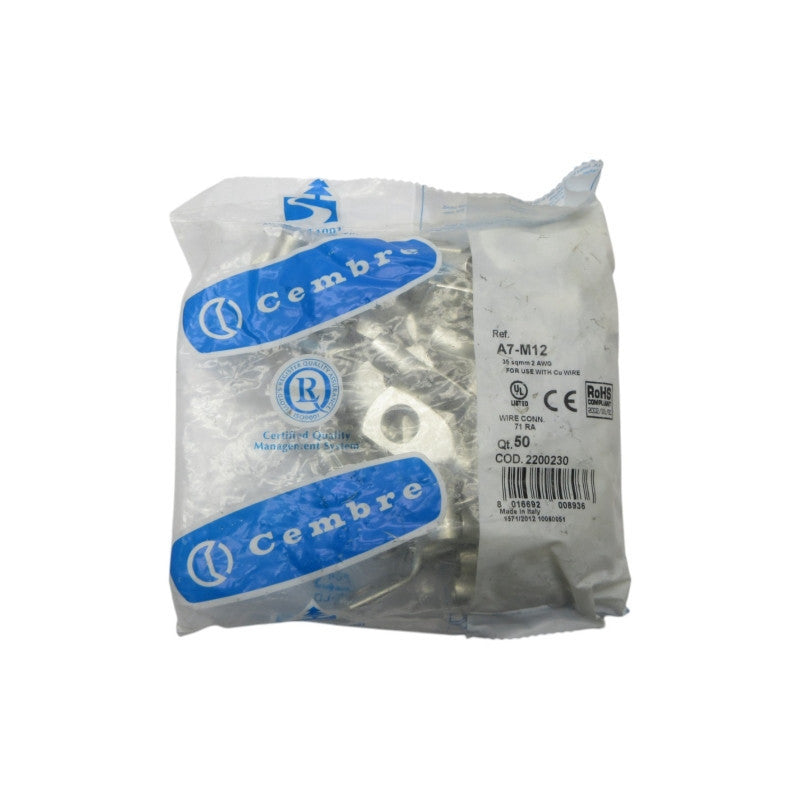 CEMBRE A7-M12 (PKG OF 50) NSMP