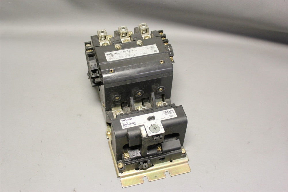 SIEMENS SIZE 3 MOTOR STARTER & OVERLOAD RELAY 14HS+32A & 48BSJ3M20