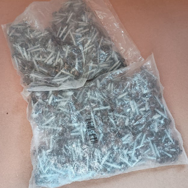1 1/2  Oversized Roofing Screws Koko Brown 5/16 head 2 250 Count Bags