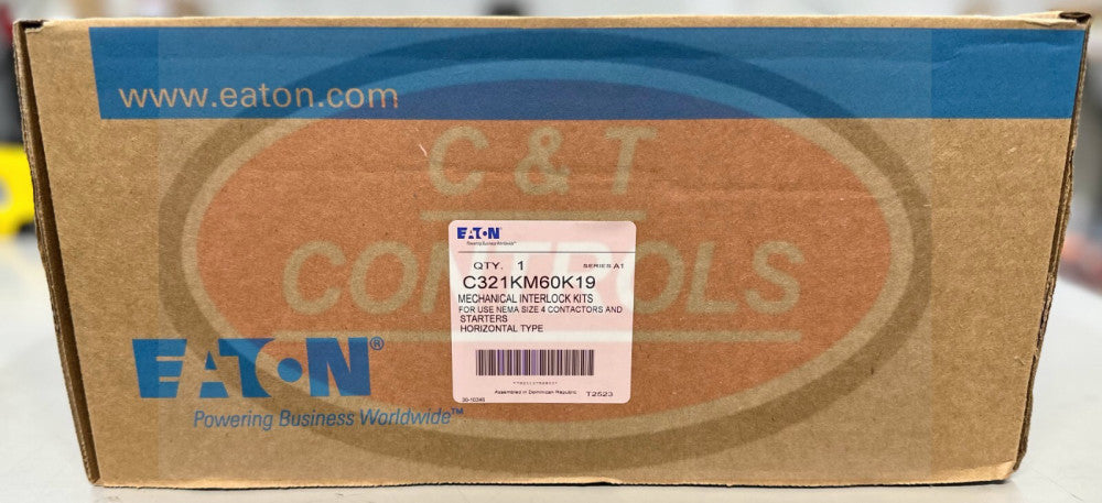 Eaton C321KM60K19 Nema Size 4 Mech Interlock Kit New In Box USA Stock