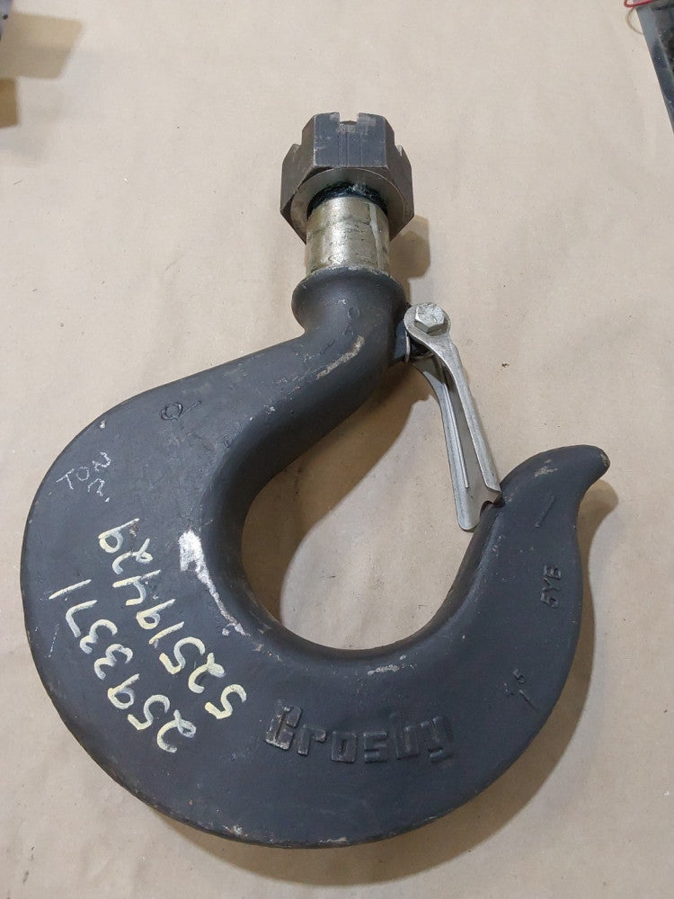 CROSBY HOIST HOOK 45 5YB, WITH LATCH