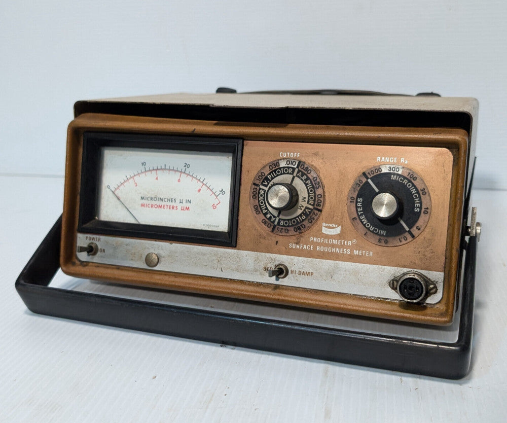 Bendix QE Model 3 Profilometer, Surfometer Tracer Head, made in USA, Free Ship.