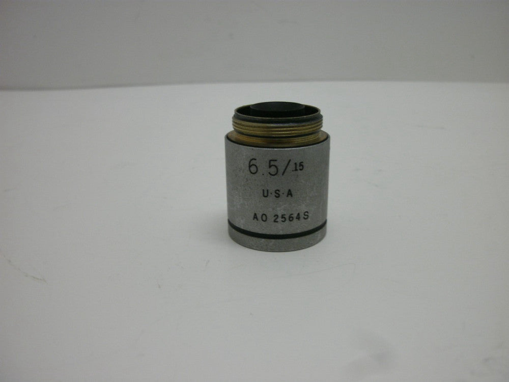 AMERICAN OPTICAL 6.5/.15 PLAN EPI LENS A 0 2564S
