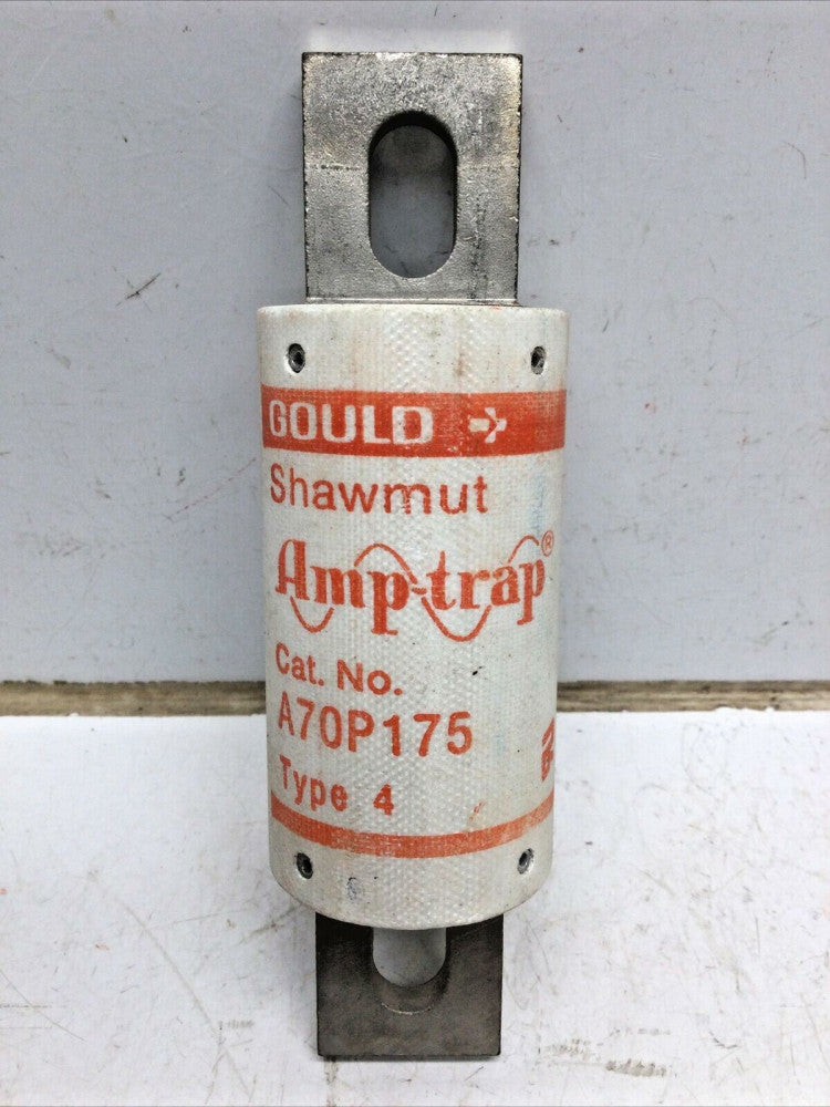 GOULD FERRAZ SHAWMUT A70P175 AMPTRAP TYPE 4 FUSE 175 AMP 700VAC