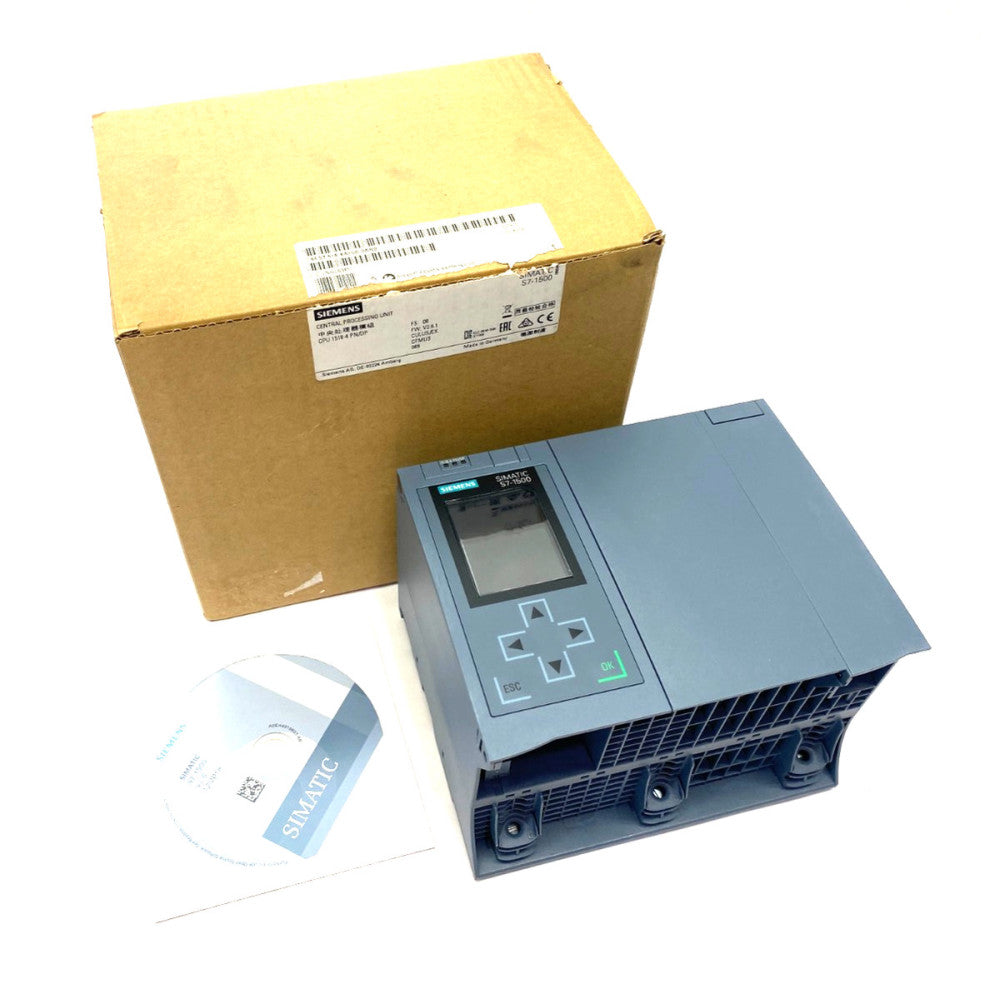 Siemens 6ES7 518-4AP00-0AB0 SIMATIC S7-1500 CPU Unit, 1518-4 PN/DP