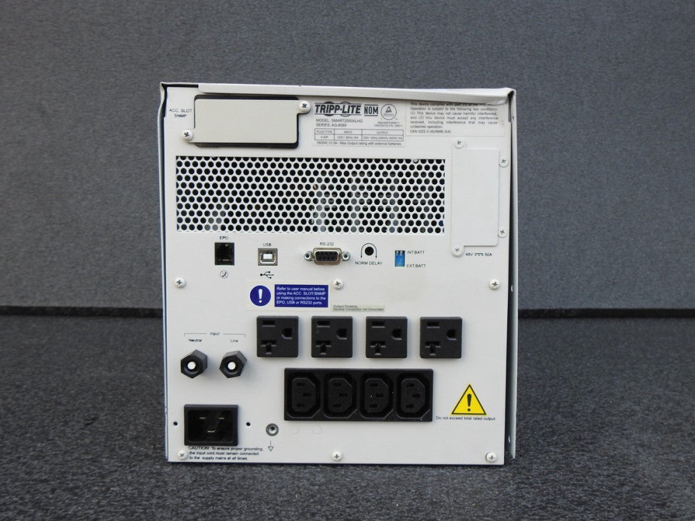 TRIPP LITE SMART2500XLHG Medical USB UPS 2200VA 1920-Watts Smart Tower Hospital