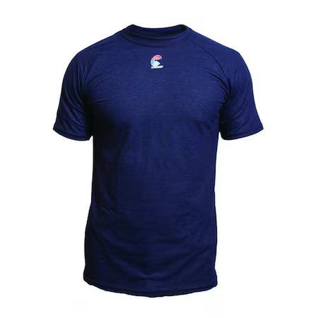 National Safety Apparel C52fksrlg Men's Flame-Resistant Crewneck Shirt, 4