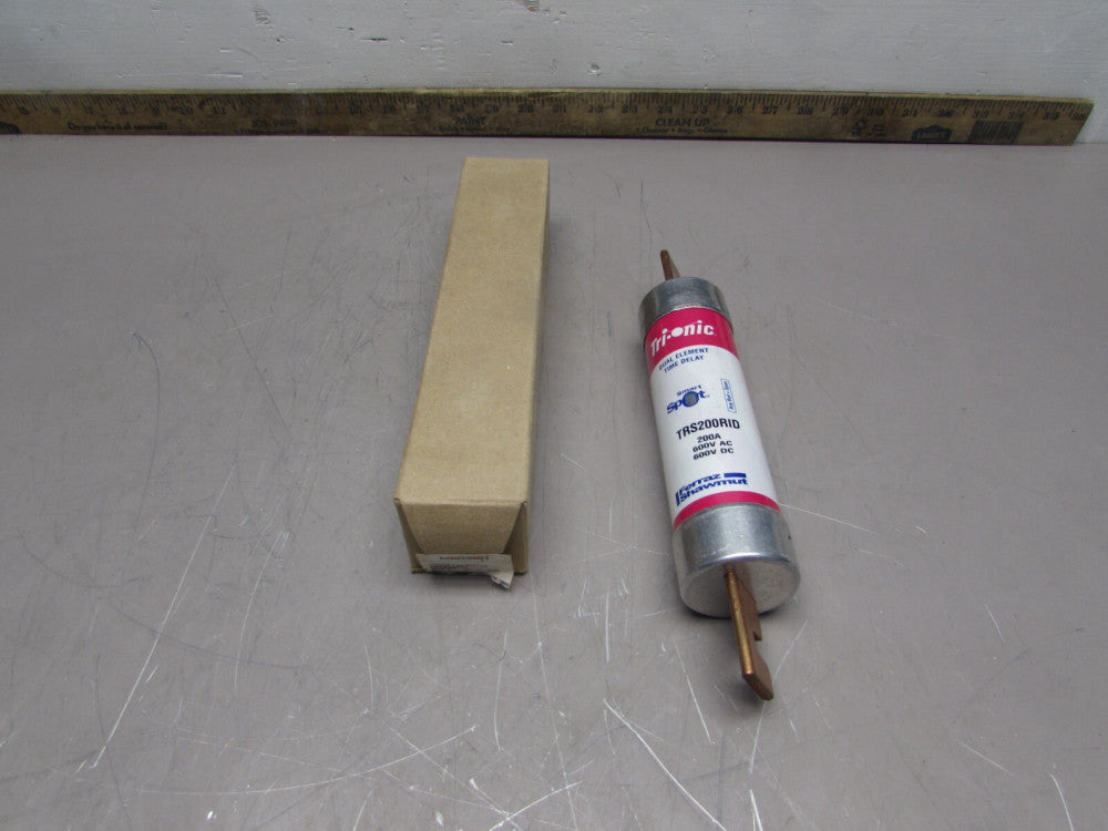 MERSEN TRS200RID, TRI-ONIC ,CL RK5 ,TIME DELAY DUAL ELEMENT FUSE, 600V/200A NEW!
