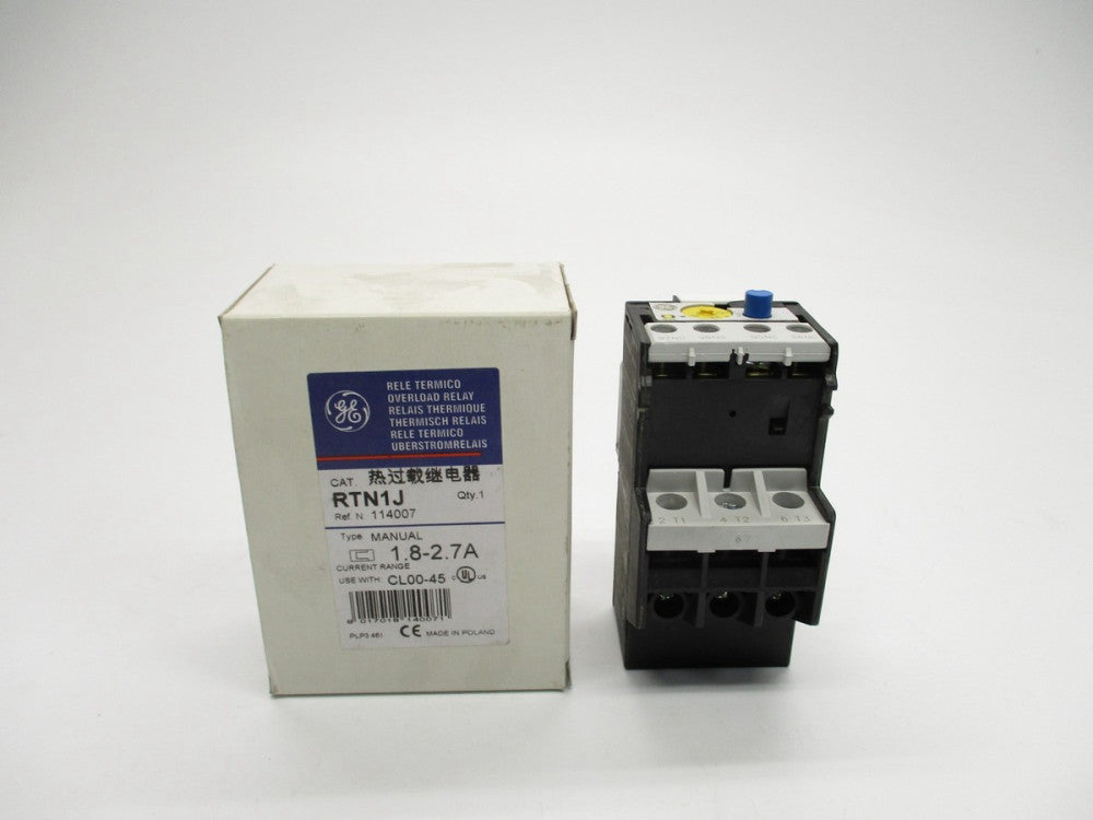 GENERAL ELECTRIC RTN1J 690V 1.8-2.7A NSMP
