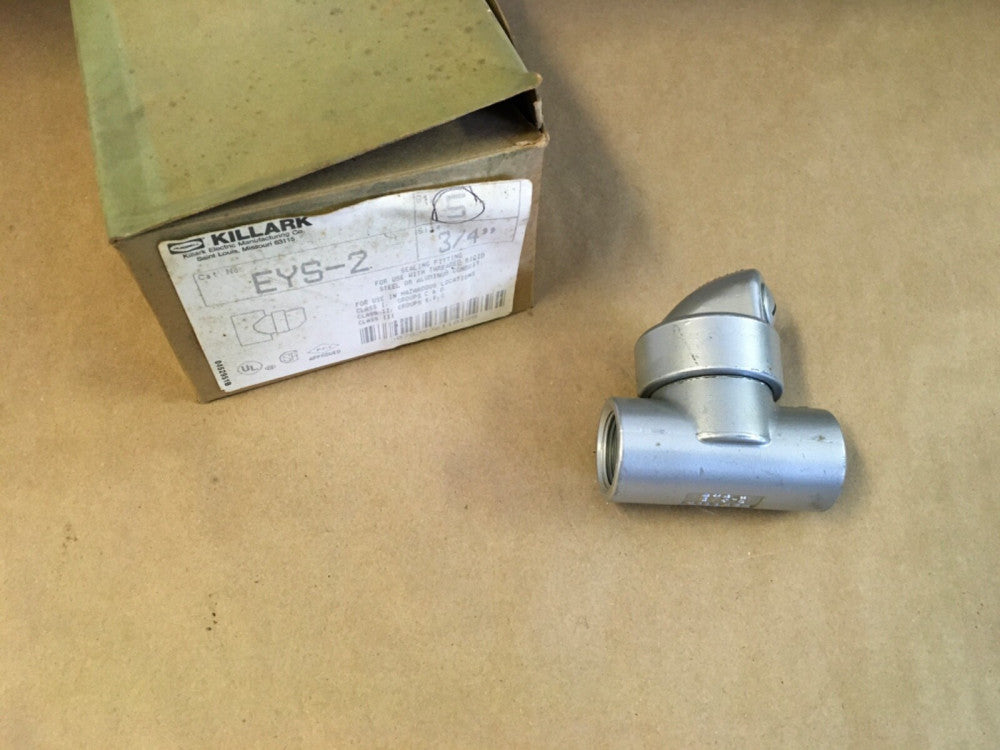 Killark Hubbell EYS-2 3/4" Hazardous Location Aluminum Sealing Fitting  (KB)