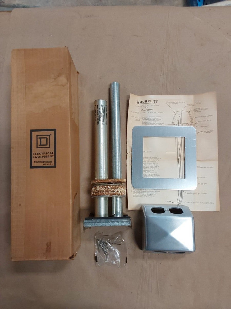 SQUARE D FIRE-GARD RECEPTACLE