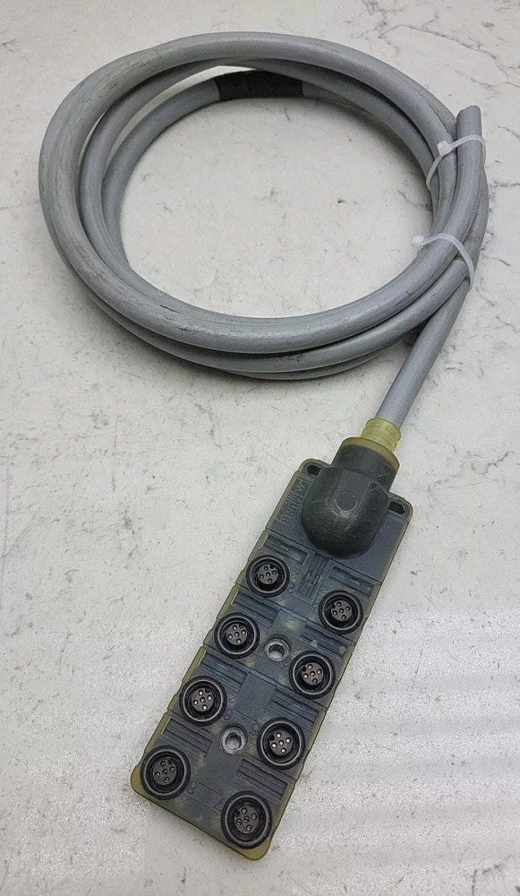 Murr Elektronik 8000-88510-4521500 Distribution Module EXACT12 8XM12 5-Pole 100"