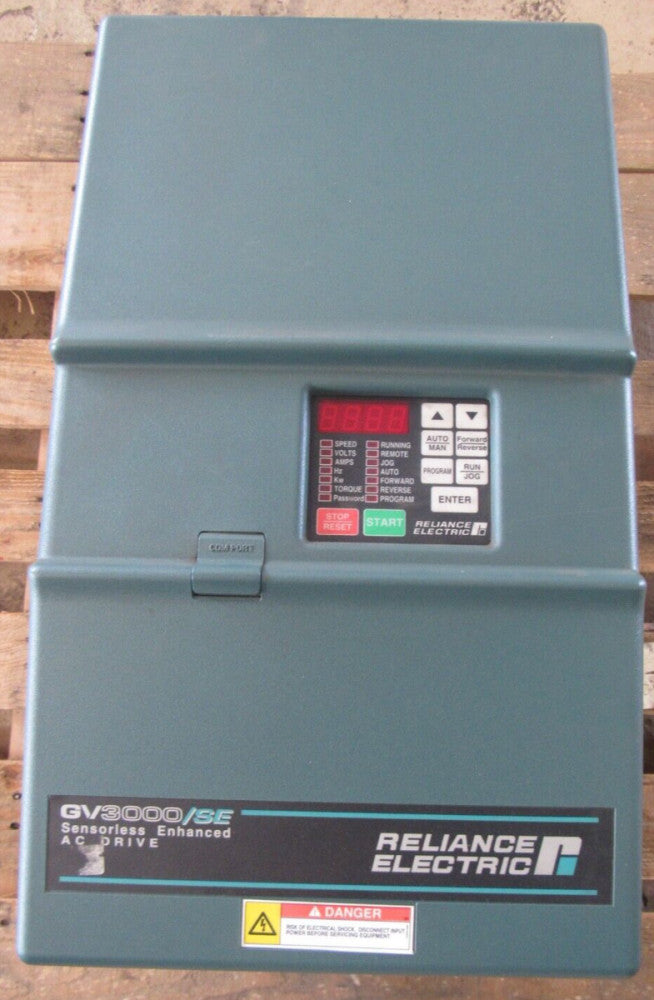 RELIANCE ELECTRIC GV3000/SE 25V4160 25HP DRIVE 460V NEW NEVER ENERGIZED !!