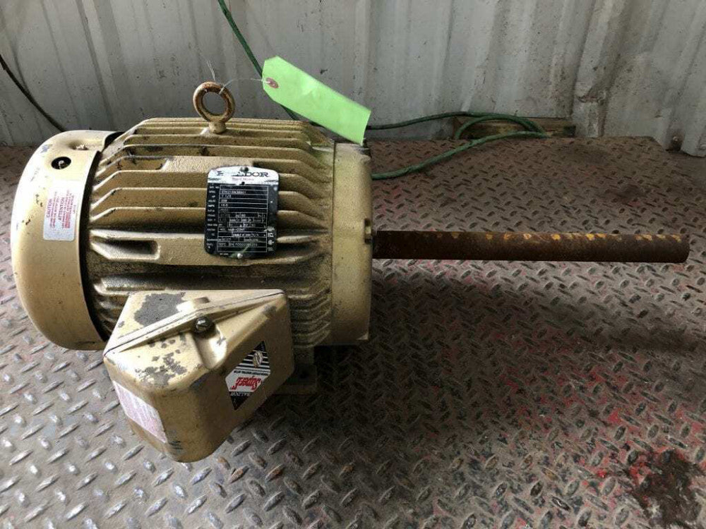 Baldor 7-1/2HP Electric Motor 7525RPM 208V 19.5A 3PH 213TC TEFC