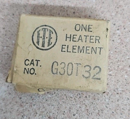 NOS Gould ITE Telemecanique G30T32 Thermal Overload Relay Heater
