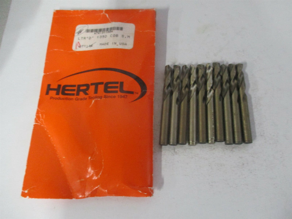 (74131160) 0.246" 135° Spiral Flute Cobalt Screw Machine Drill Bit - Pack of 10 