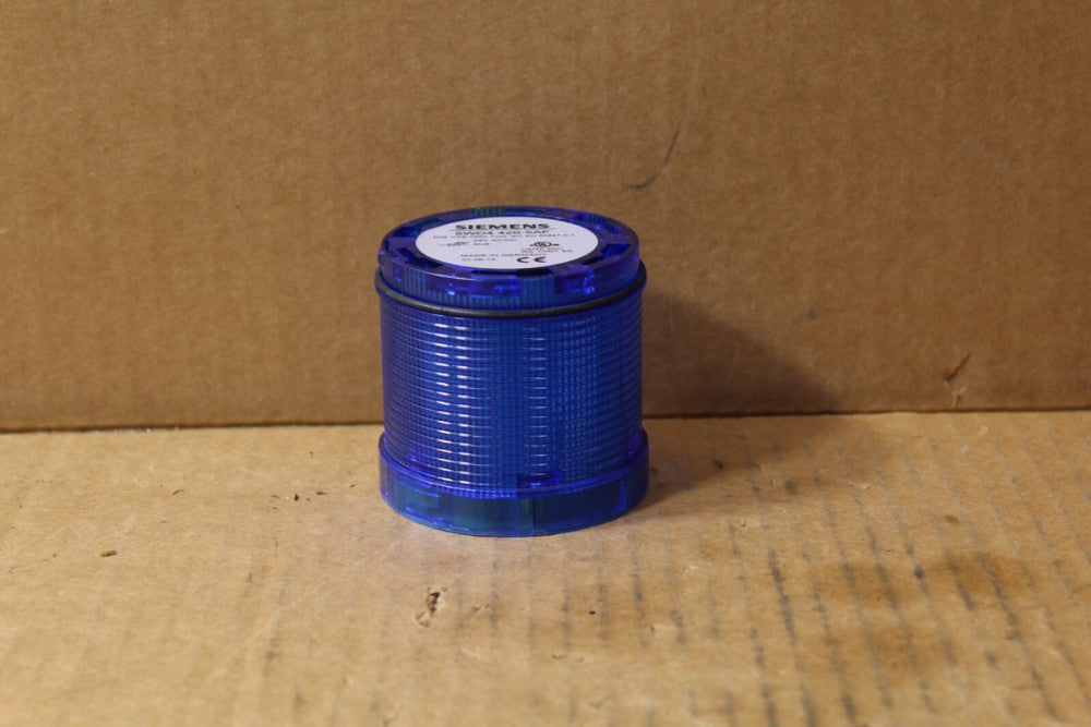 Siemens 8WD4 420-5AF Blue Stack Light w/ LED