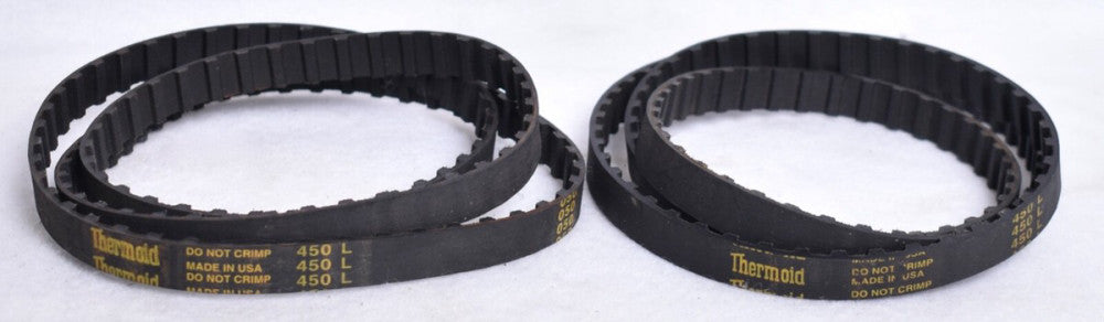 2 Count Thermoid Industrial Timing Belts  450L