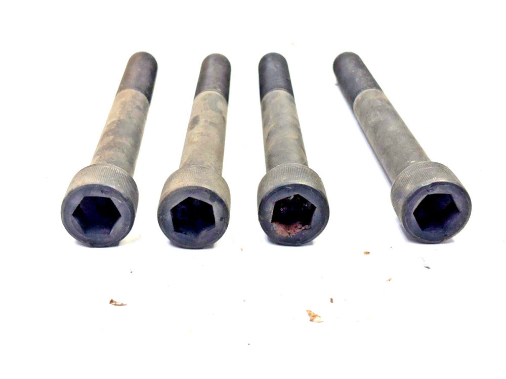 SOCKET CAP SCREWS 7/8 IN -9  THREAD LENGTH: 3-1/4 IN  OAL: 8-3/4 IN  -LOT OF 4-
