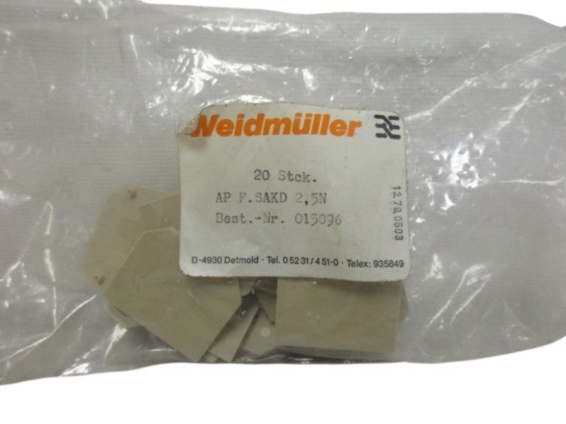 WEIDMULLER 015096 (PACKAGE OF 20) NSMP