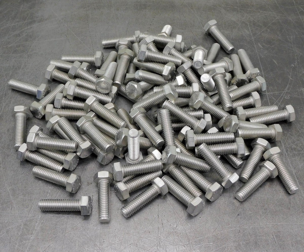 THE S30400 1/2"X2" Hex Head Stainless Steel Bolt Course Lot of Ninety-Eight (98)