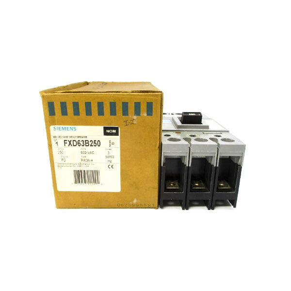 SIEMENS FXD63B250 SER. B 600VAC 250A NSMP