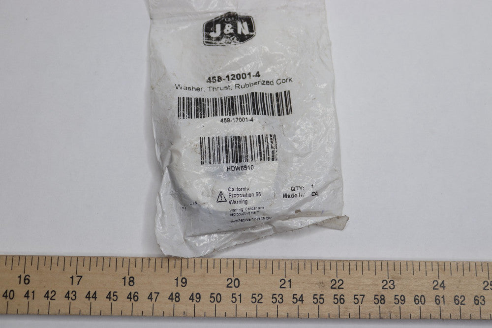 J&N Rubberized Cork Thrust Washer 458-12001-4