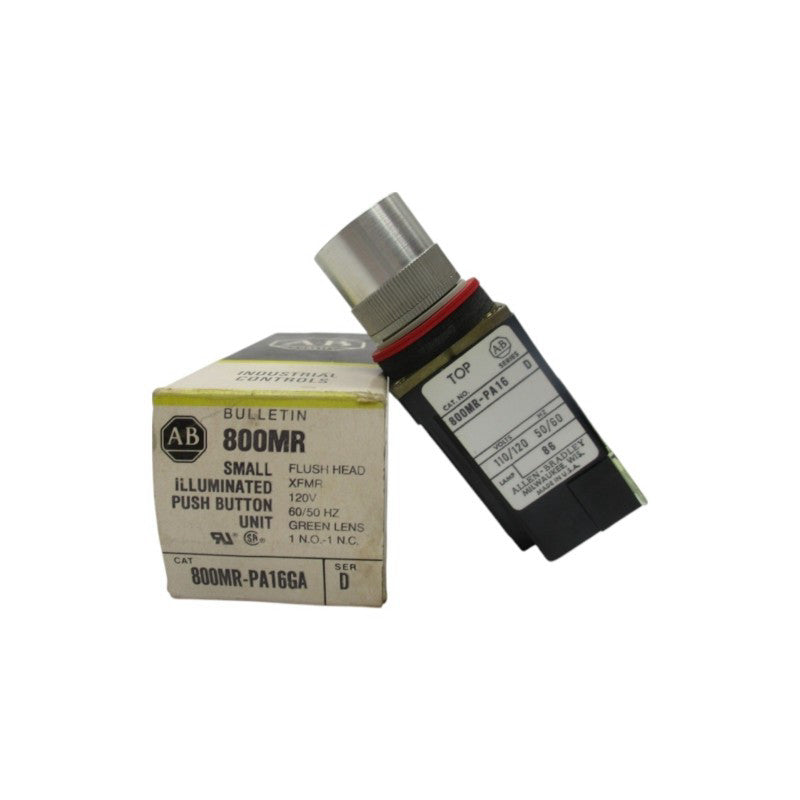 ALLEN BRADLEY 800MR-PA16GA SER. D 110/120V (BK/YL) NSMP
