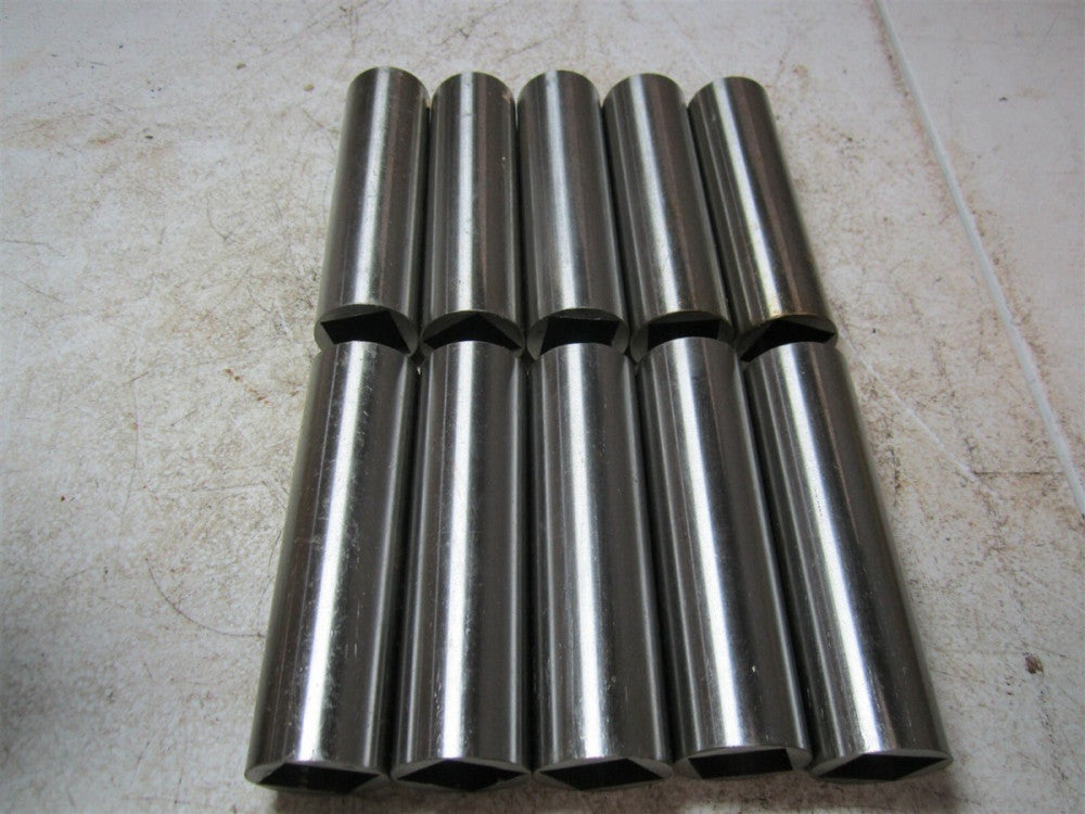 Stubr P-75 4" Overall Length 1-1/8" Diameter Drill Bushings - Pack of 10