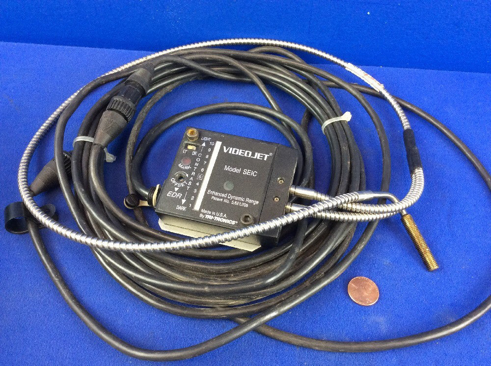 VIDEOJET SEIC PACKAGED PRODUCT DETECTOR KIT W/ A-B 99-224-1 FIBER OPTIC CABLE