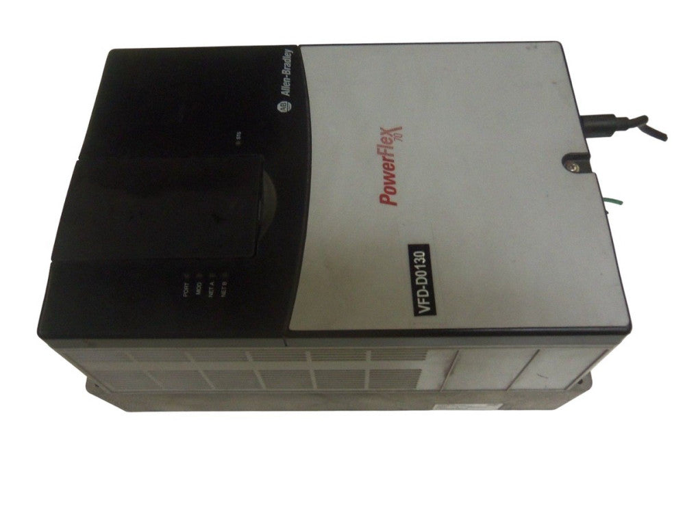 ALLEN BRADLEY POWERFLEX 70 20AE017A0AYNNNC0 SER. A F/W 4.001 AC DRIVE UNMP