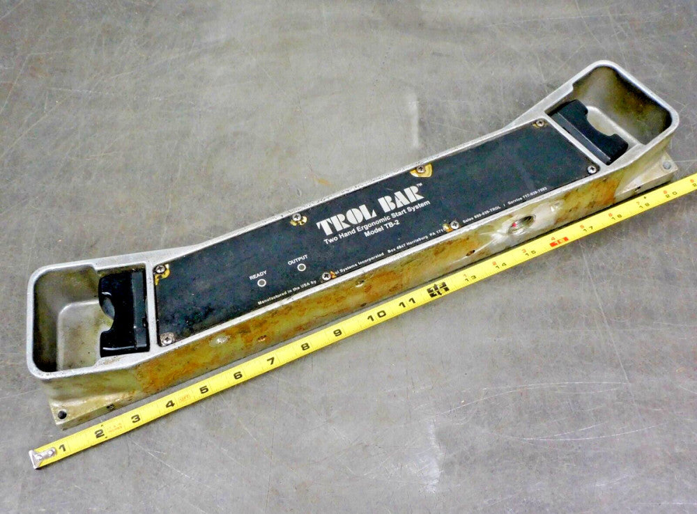 Nolatron TB-2 Two-Hand Start Bar 115V AC 50/60Hz 8W 8A AWG#14-#22