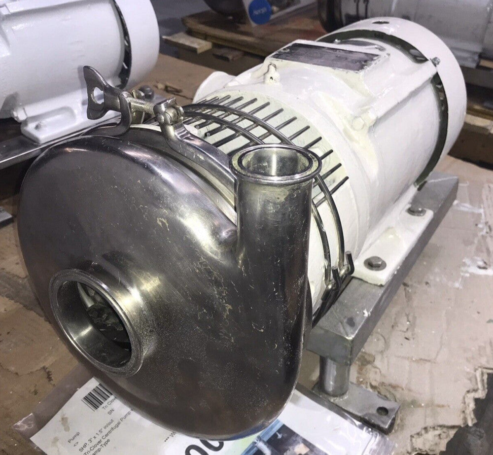 Tri-Clover C328MD18T-S Stainless Steel Centrifugal Pump 5HP