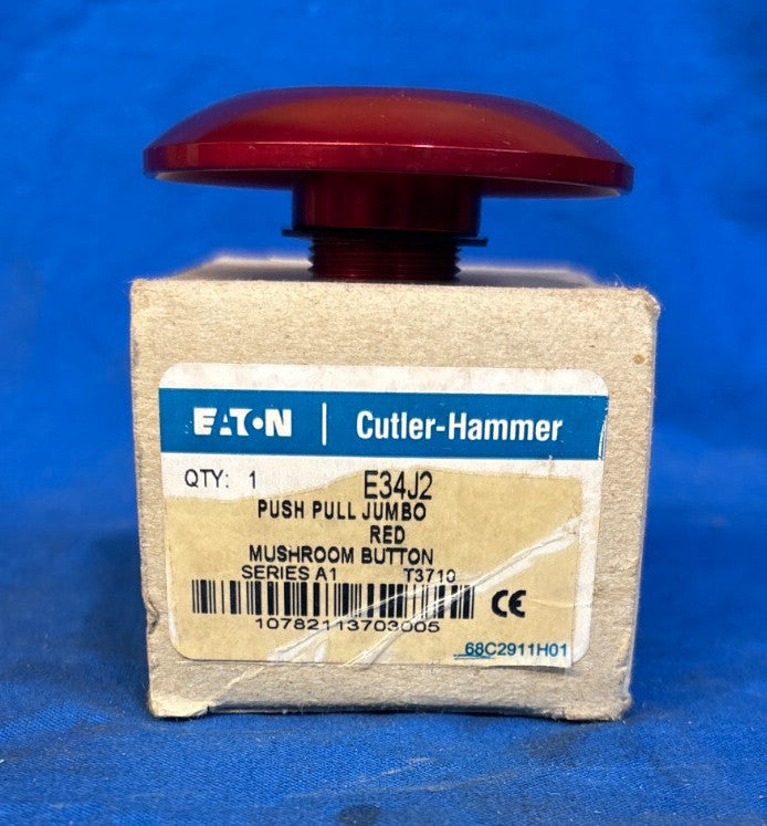 EATON CUTLER HAMMER PUSH/PULL JUMBO MUSHROOM BUTTON