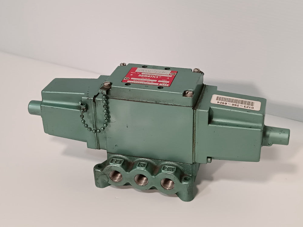 Numatics 33DSA410 Pneumatic Solenoid Directional Valve, 120v @ 50/60Hz, 36A