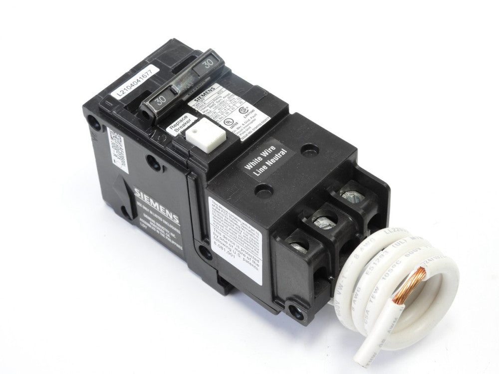 Siemens QF230A QPF 30-amp 2 -Pole GFCI Circuit Breaker & Ground Fault 120/240V