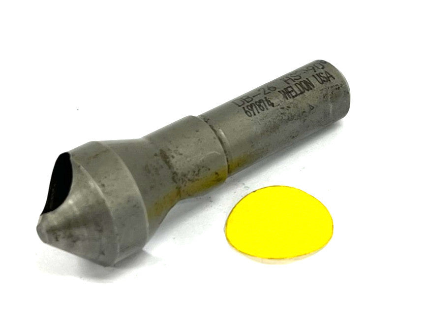 WELDON DB-26 DEBURRING TOOL 90 DEG OAL 2-1/2"