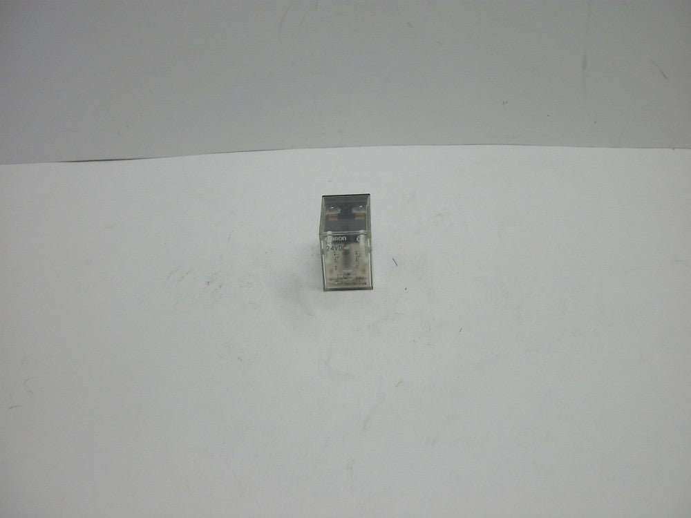 OMRON MY2N-D2-DC24 RELAY 10 AMP 24VDC DPDT W/LED GREEN 8 BLADE