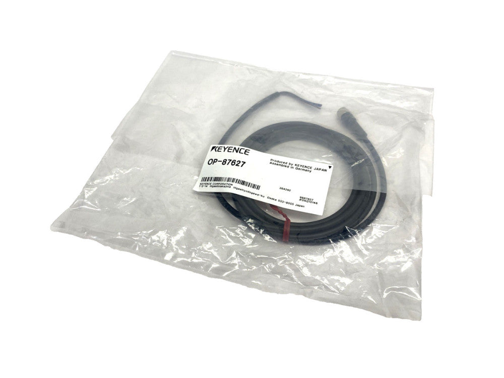 Keyence OP-87627 Connector Cable M8 3-Pin Female Straight 2m Standard