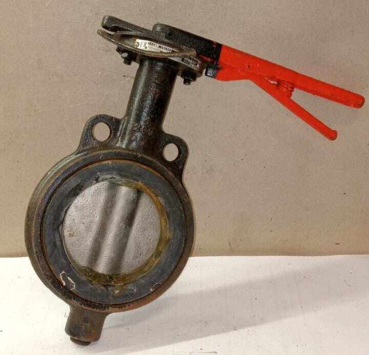 NEW STOCKHAM VALVES 4" BUTTERFLY VALVE LG512DS3F