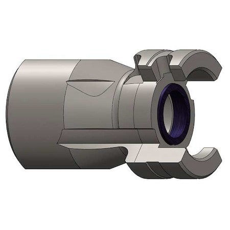 Dixon P4f6 Female To Thor Nipple,(F)Npt,1/2,Steel