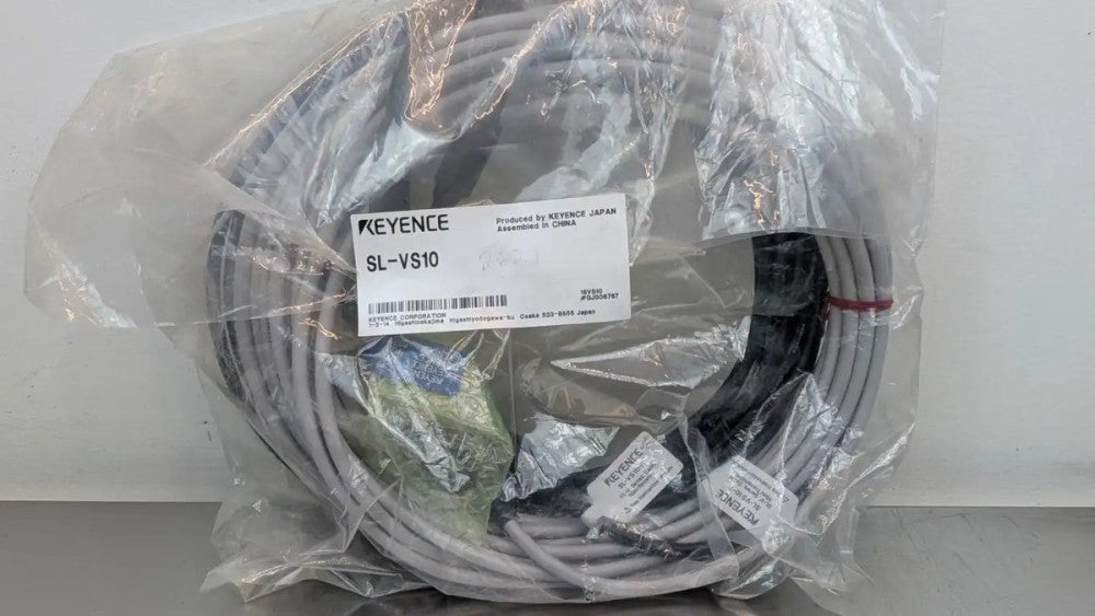 Keyence SL-VS10 Safety Light Curtain Cable SL-VS10-R SL-VS10-T 10m Gray/Black