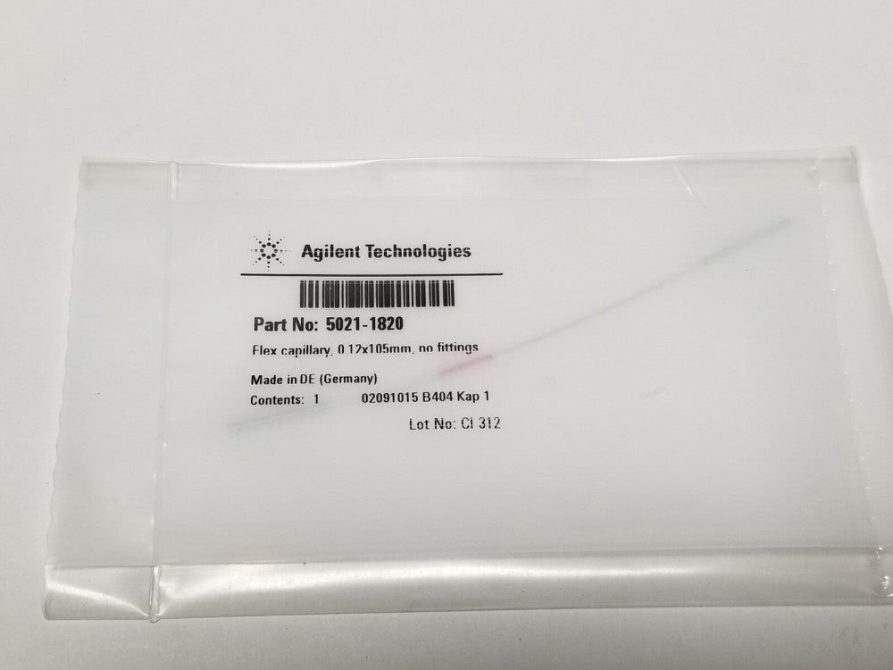 New Agilent Flex Capillary 0.12x105mm 5021-1820