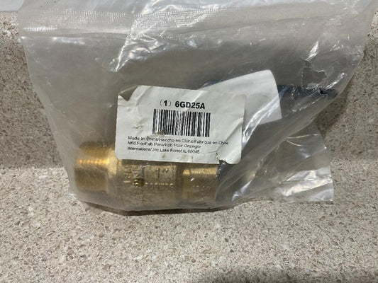 1"  Brass Ball Valve 6GD25A 600WOG NEW