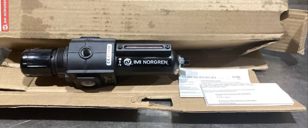 IMI NORGREN B73G-4AK-AD1-RMG Filtration Pressure Regulating Valve Nos Surplus