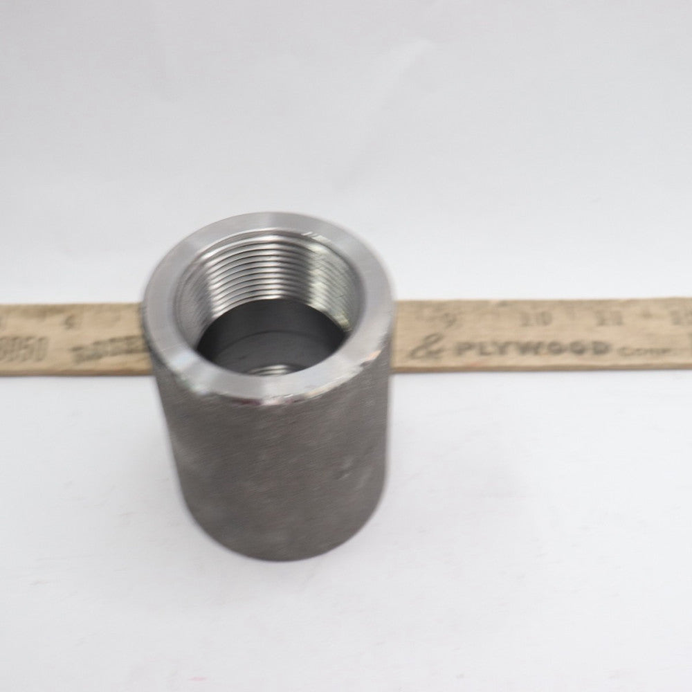 Coupling Forged Steel Black Class 3000 1-1/2"