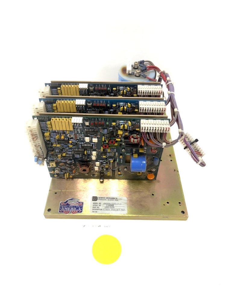 SERVO DYNAMICS DRIVE AND CONTROL UNIT MODEL SDFPO4-1525-17-3