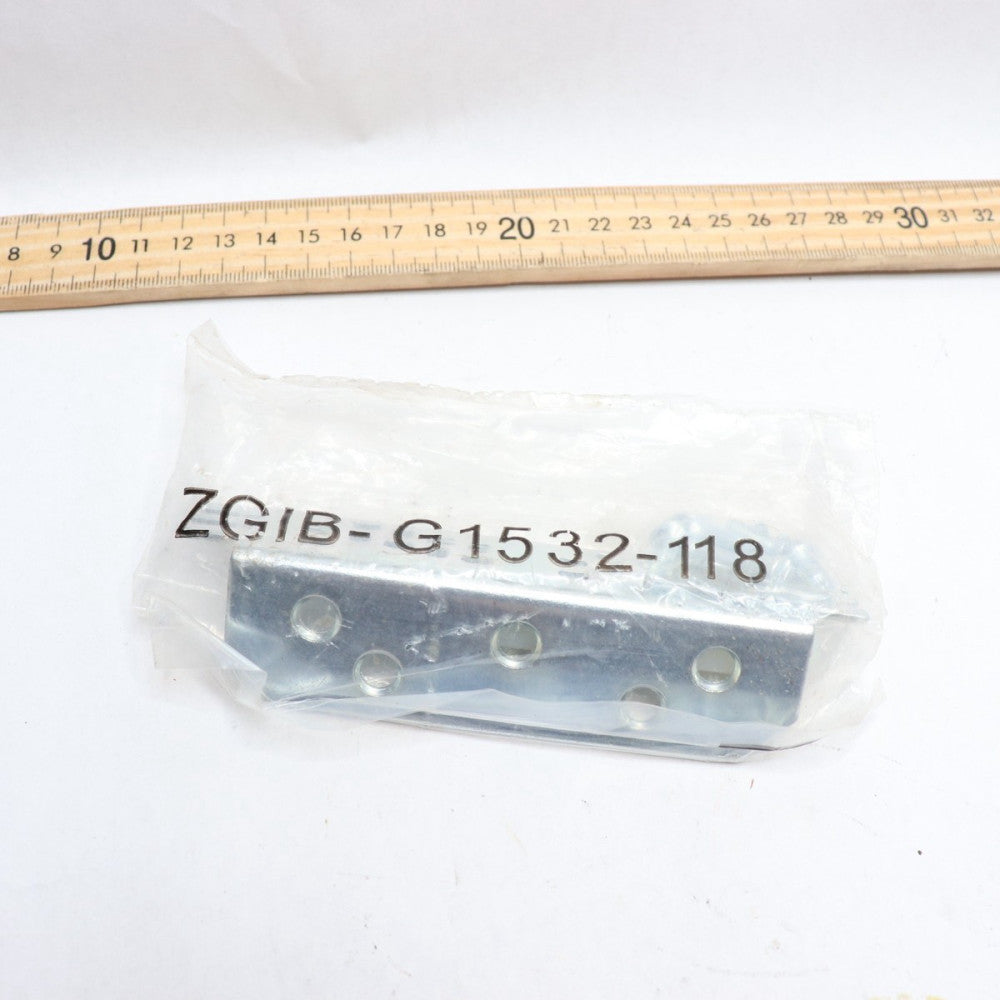 Adjustable Door Gib White Nylon 15/32" x 1-1/8" Chassis ZGIB-G1532-118