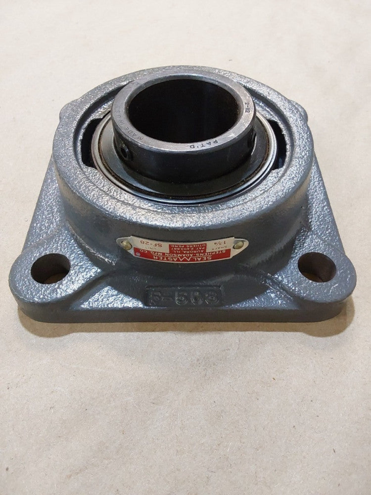 SEALMASTER SF-28  1 3/4" Shaft Flange Mount Bearing 