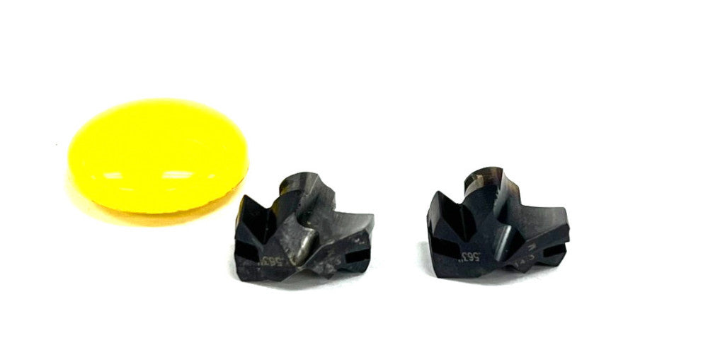 BEAR ICM 0563 IC908 REPLACEABLE DRILL TIPS CUTTING DIA 0.5630" LOT OF 2